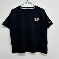 クレヨンしんちゃん 半袖Tシャツ　黒　160 マ18