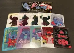 ディズニー スティッチ クリアカード 13枚セット