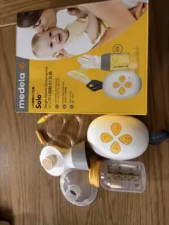 【美品】　medela Solo 母乳電動搾乳器