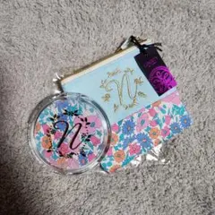 新品♡アフタヌーンティー♡リバティ♡ミラー.ケース♡ n刺繍入り