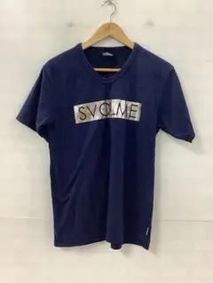 値下◎8.2◎A762◎スボルメ◎Tシャツ◎Vネック◎ネイビー◎プリント