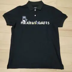 PEARLY GATES SNOOPYコラボ　ネイビー ポロシャツ サイズ1
