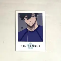 ブルーロック　チェキ風カード　糸師凛