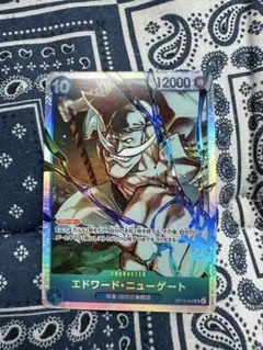 ワンピース トレーディングカード 受け継がれる意志　エドワード・ニューゲート