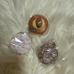 三幸製菓のコンパクトミラー ミニチュアコレクション ガチャ 3種セット