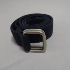ネイビー キャンバスベルト 約100cm
