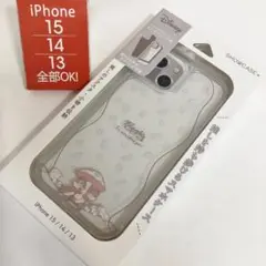 チップ＆デールSHOWCASE+ iPhone15/14/13対応ケース0257