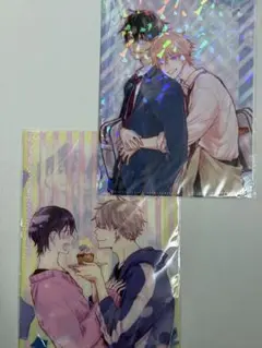 濡れ肌にキス クリアファイル