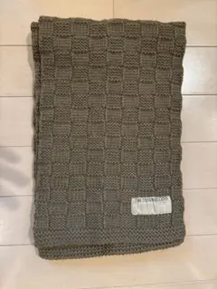 美品 Tenderloin 編み込み マフラー ブラック テンダーロイン 美品 Tenderloin 編み込み マフラー ブラック テンダーロイン