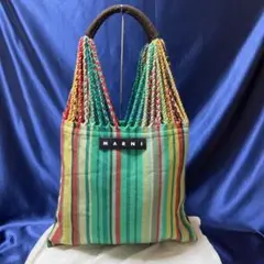 美品 MARNI マルニ トートバッグ ハンモックバッグ