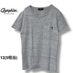 Gymphlex ジムフレックス　Tシャツ　12サイズ　S相当　グレー