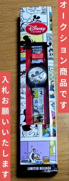 【未使用】Disney LIMITED RELEASE 腕時計【電池切れ】