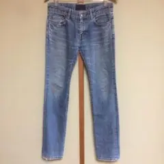 RICO デニム 裾zip スキニー タイト riri