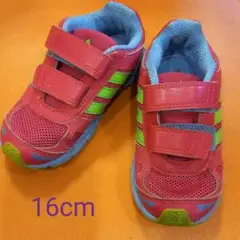 16センチ アディダス adidas キッズスニーカー ピンク