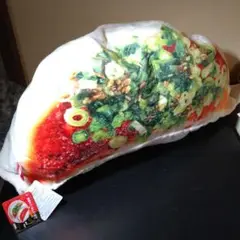 焼きたて！まんぷく餃子　おかわり　クッション約70cm ネギ有り