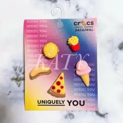 クロックス　ジビッツ　ハンバーガー　ポテト　3D