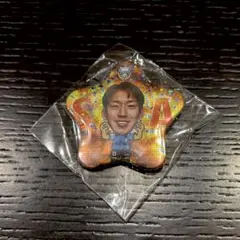 13 三浦颯太 あんたが大賞星型ホロ缶バッジ