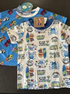 〈新品未使用〉アンパンマンといないいないばあ！ 半袖Tシャツ2点セット100cm