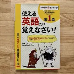 使える英語だけ覚えなさい!