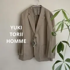 タグ付き　YUKI TORII ソフトジャケット　ベージュ　☺︎