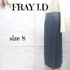 erika様 FRAY I.D サテン ラップスカート グレー 1 S