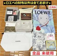 【おまけは12/25まで】ロエベ◆ジブリ折り財布◆直営購入◆ススワタリウォレット