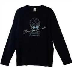白石麻衣プロデュースロングTシャツ　ブラック　Mサイズ