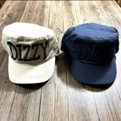 DIZZY 刺繍ロゴ ワークキャップ 2色セット メンズ、レディース