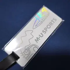 MUスポーツ MUSPORTS ／ ネームプレート ホログラムライン 新品
