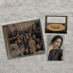NiziU AWAKE CD 未再生