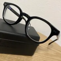 Zoff 丸みのある太めのウェリントン　ヌードバーモデル