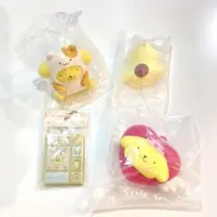 ポムポムプリン　ガチャガチャ　まとめ売り⭐︎4点セット⭐︎