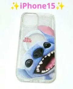 リロアンドスティッチ 　実写映画　 iPhone15ケース　レアです✨