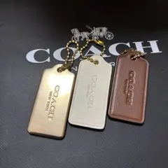 coach コーチ　キーホルダー　チャーム　キーチェーン　3点セット