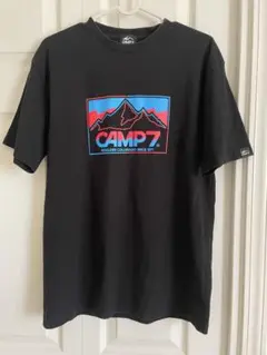 CAMP7 ブラック Tシャツ Lサイズ