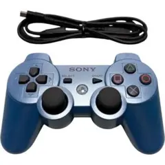 【動作確認済み】 PS3 純正 コントローラー DUALSHOCK3 ブルー