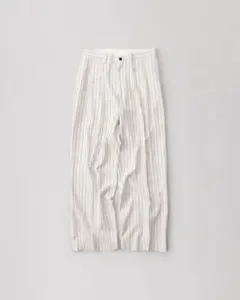 NICENESS FERRETTI TROUSERS ECRU サイズS