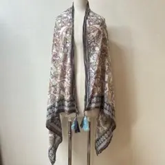 ストール　FRAAS フラース　ショール　大判　花柄レディース　インド