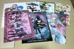 初音ミク　クリアファイル　七種類