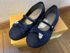22cm ネイビー フォーマルシューズ