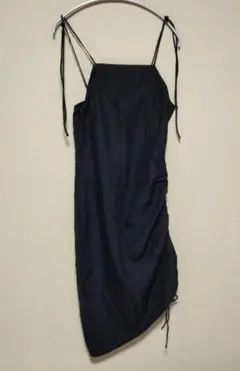 h＆m キャミソールロングワンピース ブラック　未使用　36