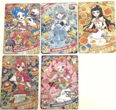 【リング3だん】★4カード5枚セット/ひみつのアイプリ/即時発送可能