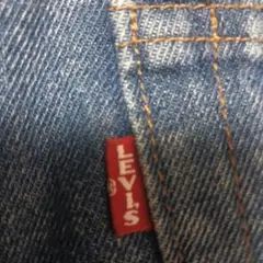 LEVI'S ストレートデニム ブルービッグE