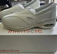 infirmiere ナースシューズホワイト