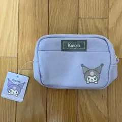 【新品、サンリオ】クロミちゃんポーチ　パープル