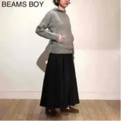 美品 ビームスボーイ フーディニット セーター プルオーバー