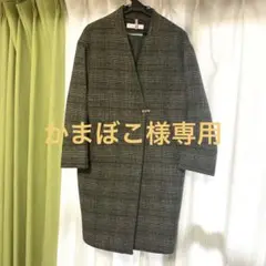 グリーンレーベルリラクシング オーバーサイズ ノーラペルコート