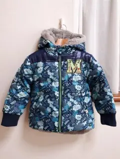 【MINI-K】裏起毛ダウンコート リバーシブル 男の子 110サイズ