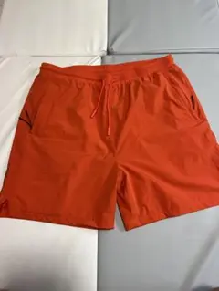 プロクラブ　ナイロンハーフパンツ　XL オレンジ