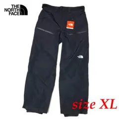 新品 XLサイズ ノースフェイス パウダーフローパンツ ブラック スキー